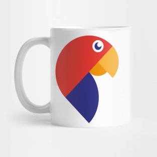 Parrot Pin Design for Boys Men Girls Women Kids Mug